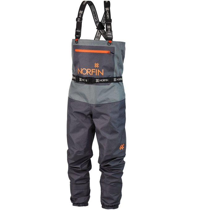 Полукомбинезон забродный NORFIN PILOT STOCKINGFOOT GRAY 00 р.XS 83329-00XS
